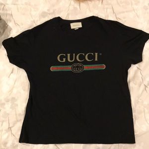 Gucci black t-shirt